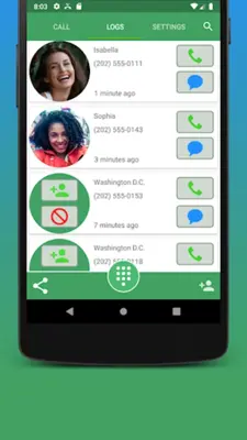 Contacts, Dialer and Phone android App screenshot 5